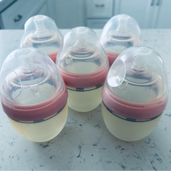 Comotomo Other Pink Comotomo Bottles Five 5oz Bottles Poshmark